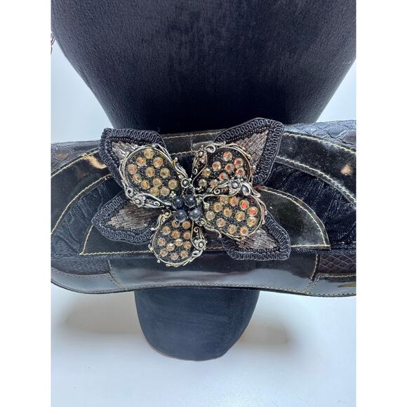 Vintage Mary Frances Designer Beaded Handbag Black Evening OK 0973628 - Picture 3 of 10